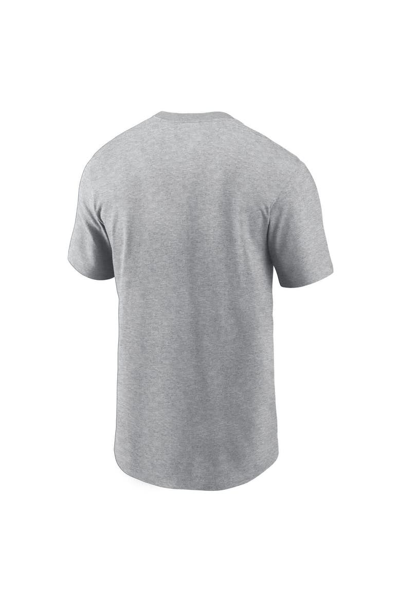 Men's Jordan Brand Heather Gray Michigan Wolverines Local Song T-Shirt, Alternate, color, Heather Gray