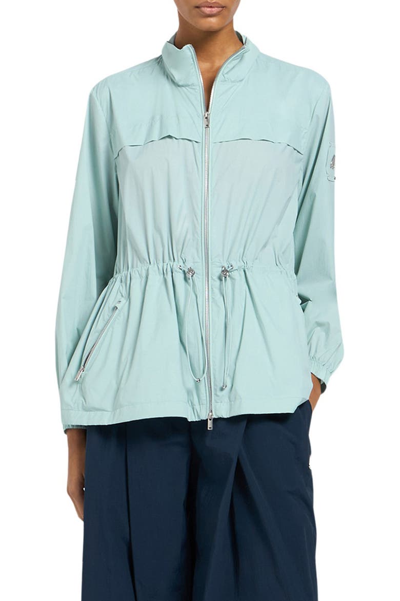 Labelle Water Repellent Ripstop Jacket, Main, color, TIDE