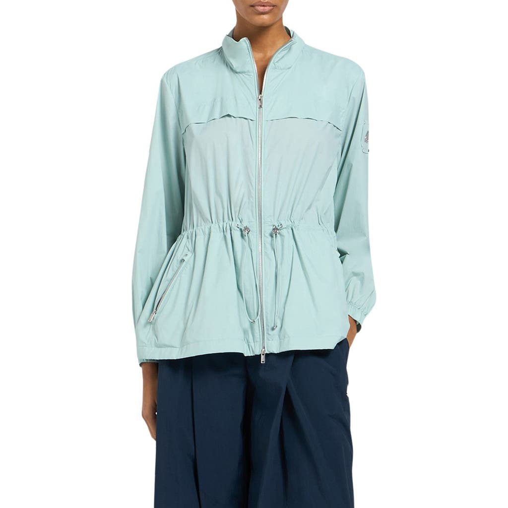 Moose Knuckles Labelle Water Repellent Ripstop Jacket In Tide