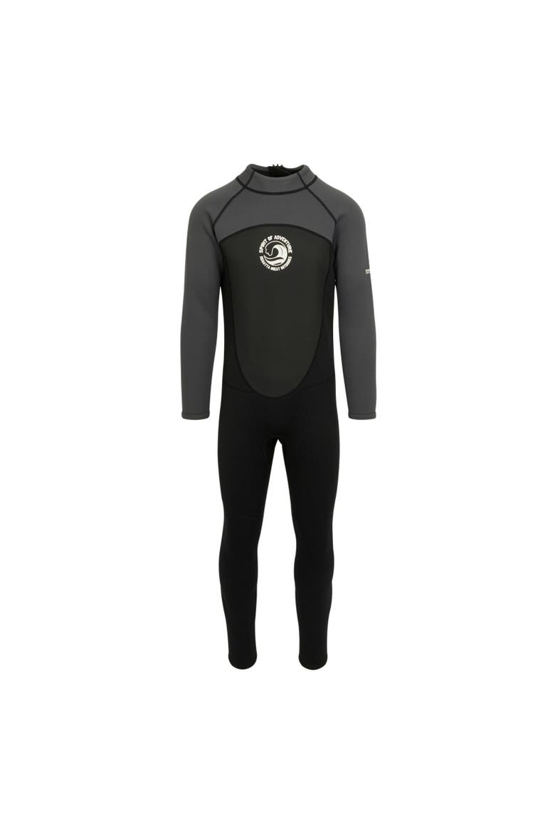 Grippy Wetsuit, Main, color, Black and Dark Grey and White