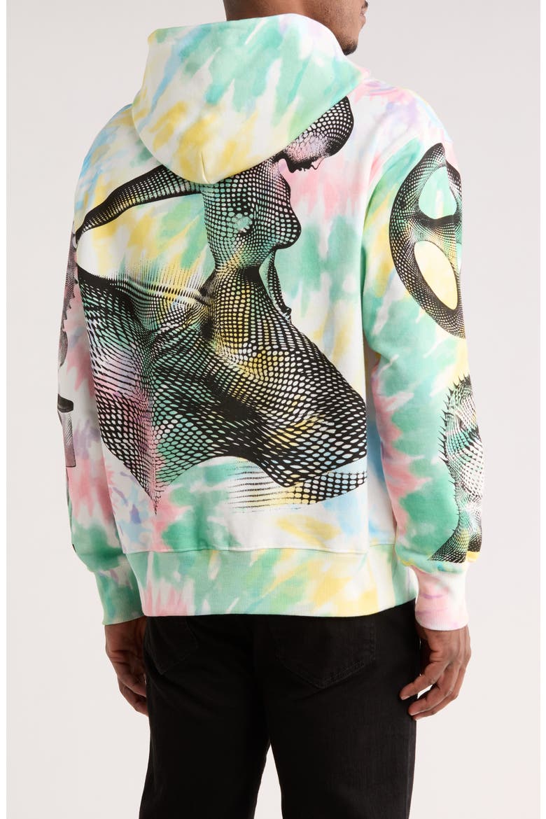 Dysfunction Graphic Hoodie, Alternate, color, MULTI
