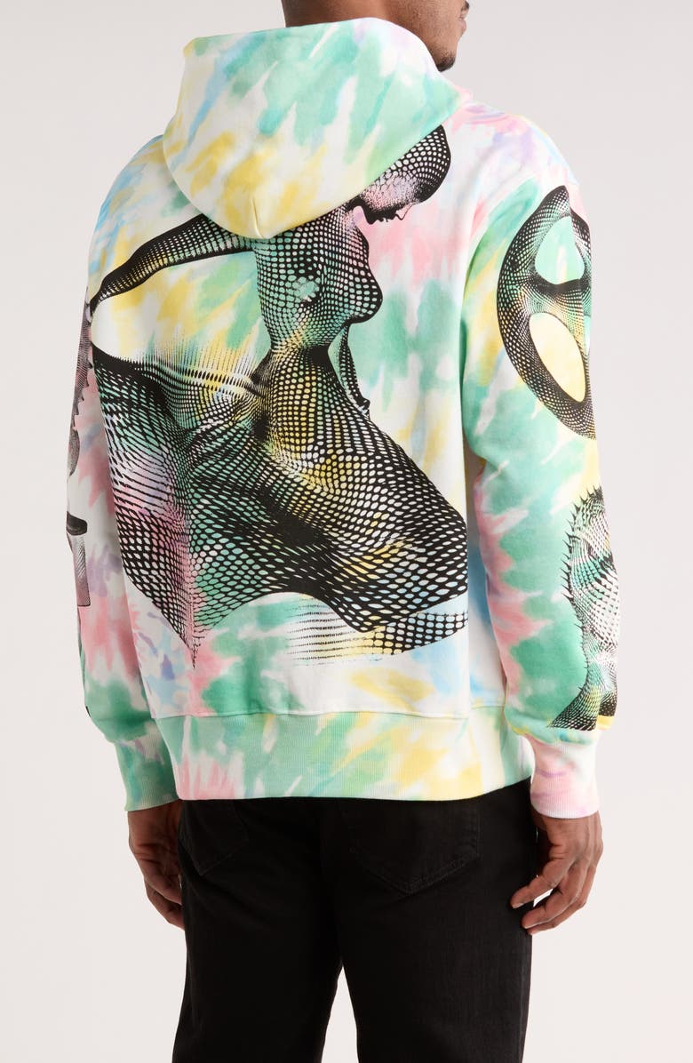 PLEASURES Dysfunction Graphic Hoodie, Alternate, color, Multi
