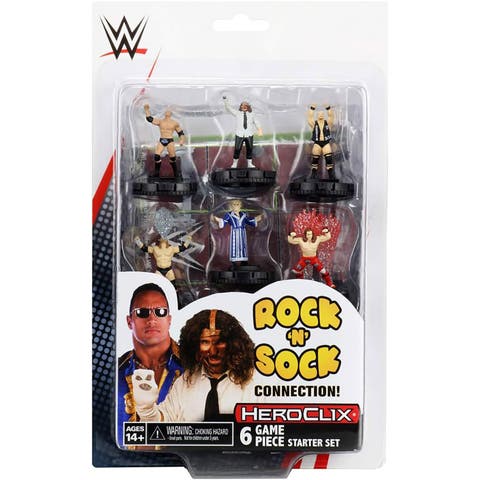 Wwe Heroclix The Rock N Sock Connection Starter Set