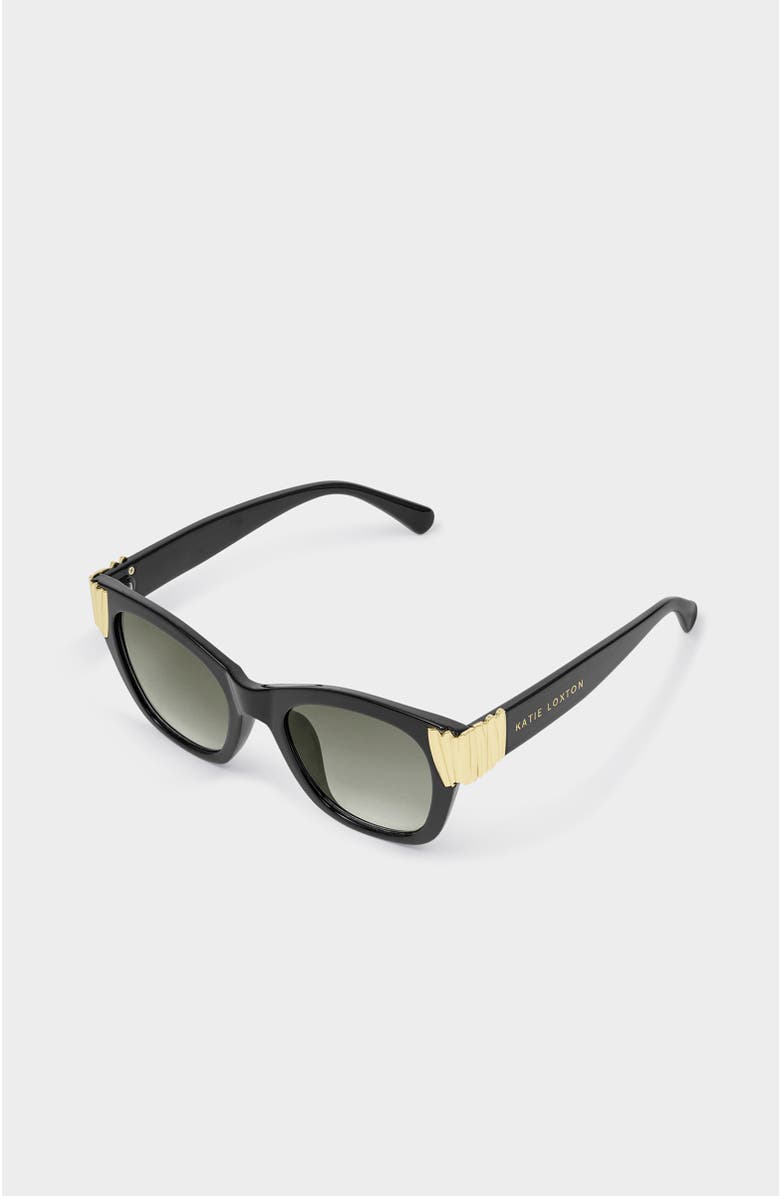 Katie Loxton Seychelles Sunglasses, Alternate, color, Black