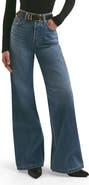 Favorite Daughter The Masha Shortie Superhigh Waist Wide Leg Jeans
