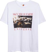 Sky High Farm Workwear Gender Inclusive Sheep Regenerative Cotton Graphic T-Shirt
