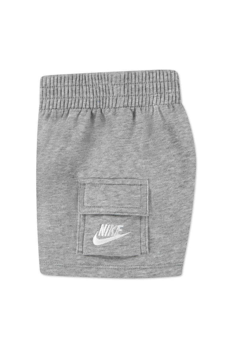 Pocket T-Shirt & Shorts Set, Alternate, color, DARK GREY HEATHER
