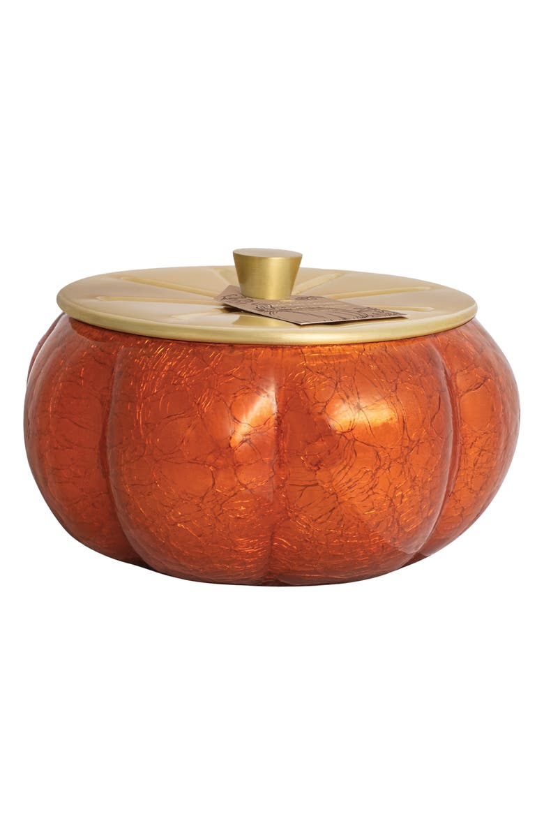 Thymes Pumpkin Laurel Large Candle, Main, color,