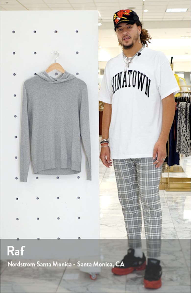 Slim Fit Hooded Sweater, sales video thumbnail