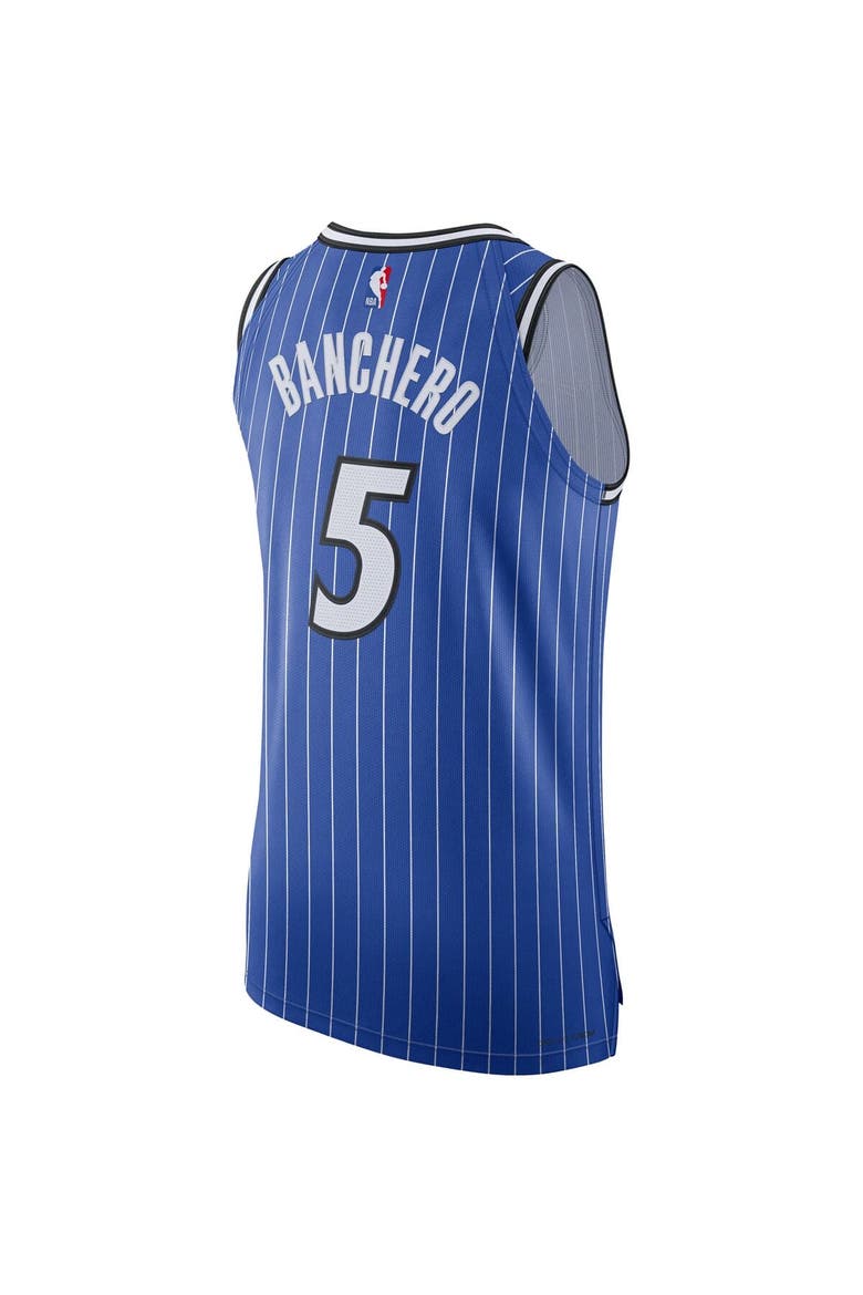 Men's Nike Paolo Banchero Blue Orlando Magic Authentic Player Jersey - Icon Edition, Alternate, color, Blue