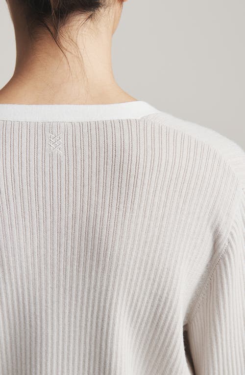Rhone Pars Zip-up Cardigan In Neutral