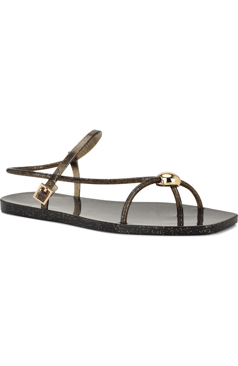 Nine West Shells Ankle Strap Jelly Sandal, Main, color,