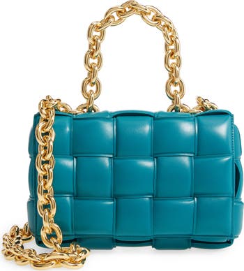 【BOTTEGA VENETA】Padded Leather Chain Cassette Bag Seagrass Bottega Veneta The Chain Cassette Bag Review | Glam & Glitter