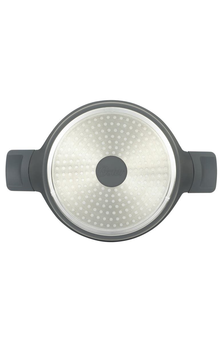 OSTER Rooney 12 Piece Cast Aluminum Ceramic Nonstick Cookware Set, Alternate, color, Grey