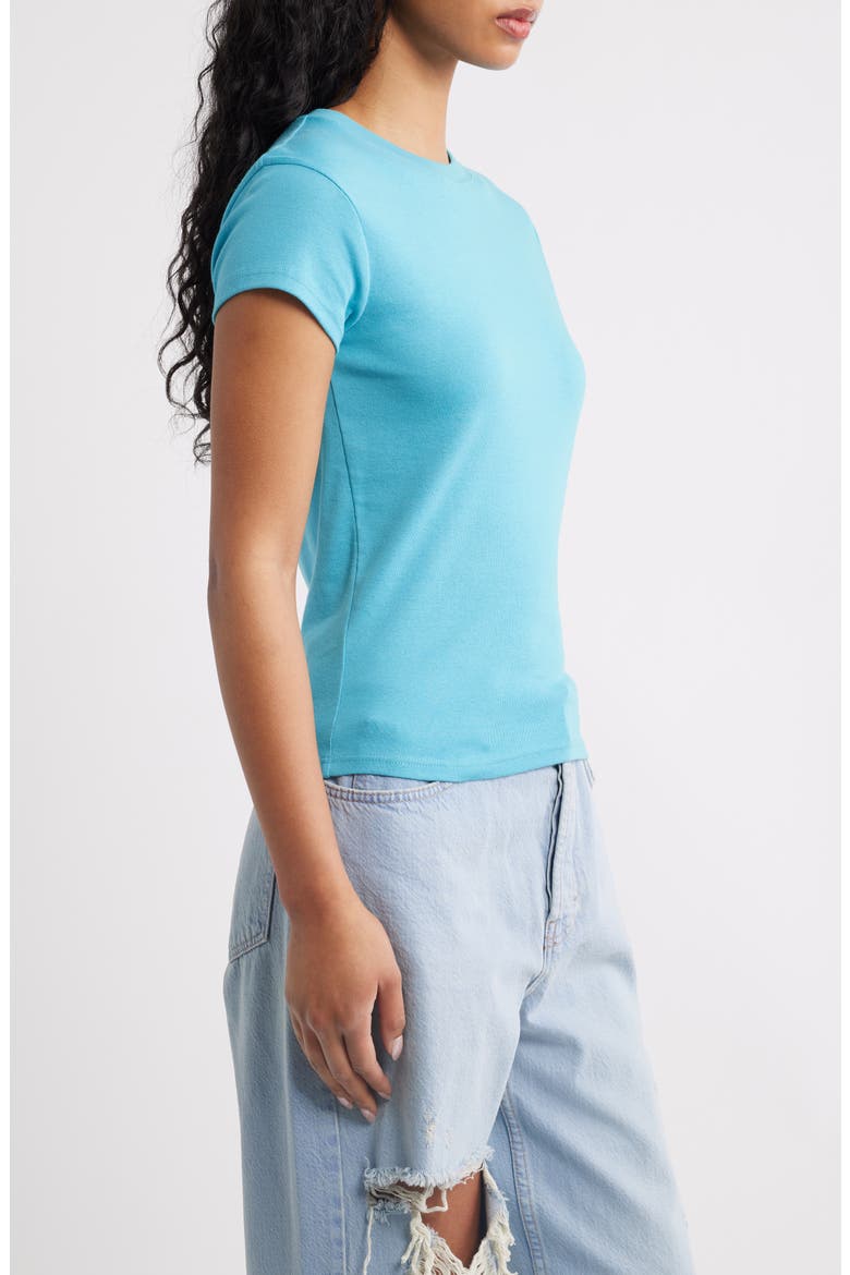 Everyday Crewneck T-Shirt, Alternate, color, LIGHT BLUE