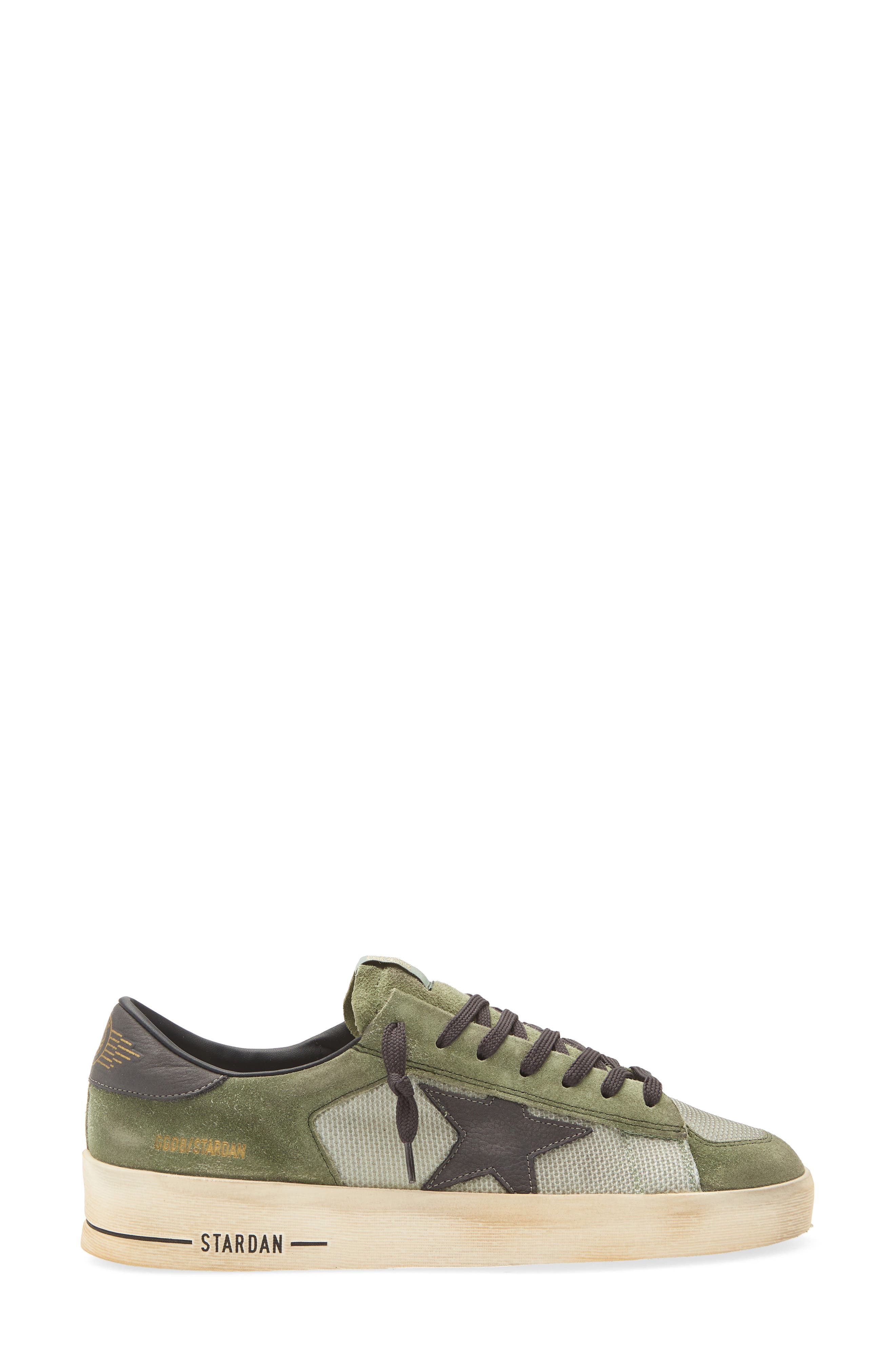 Stardan Low Top Sneaker, Alternate, color, MILITARY GREEN/ANTRACITE