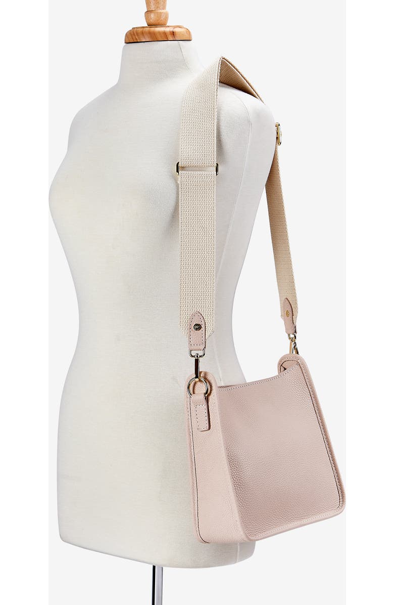 GiGi New York Elle Crossbody, Alternate, color, Nude