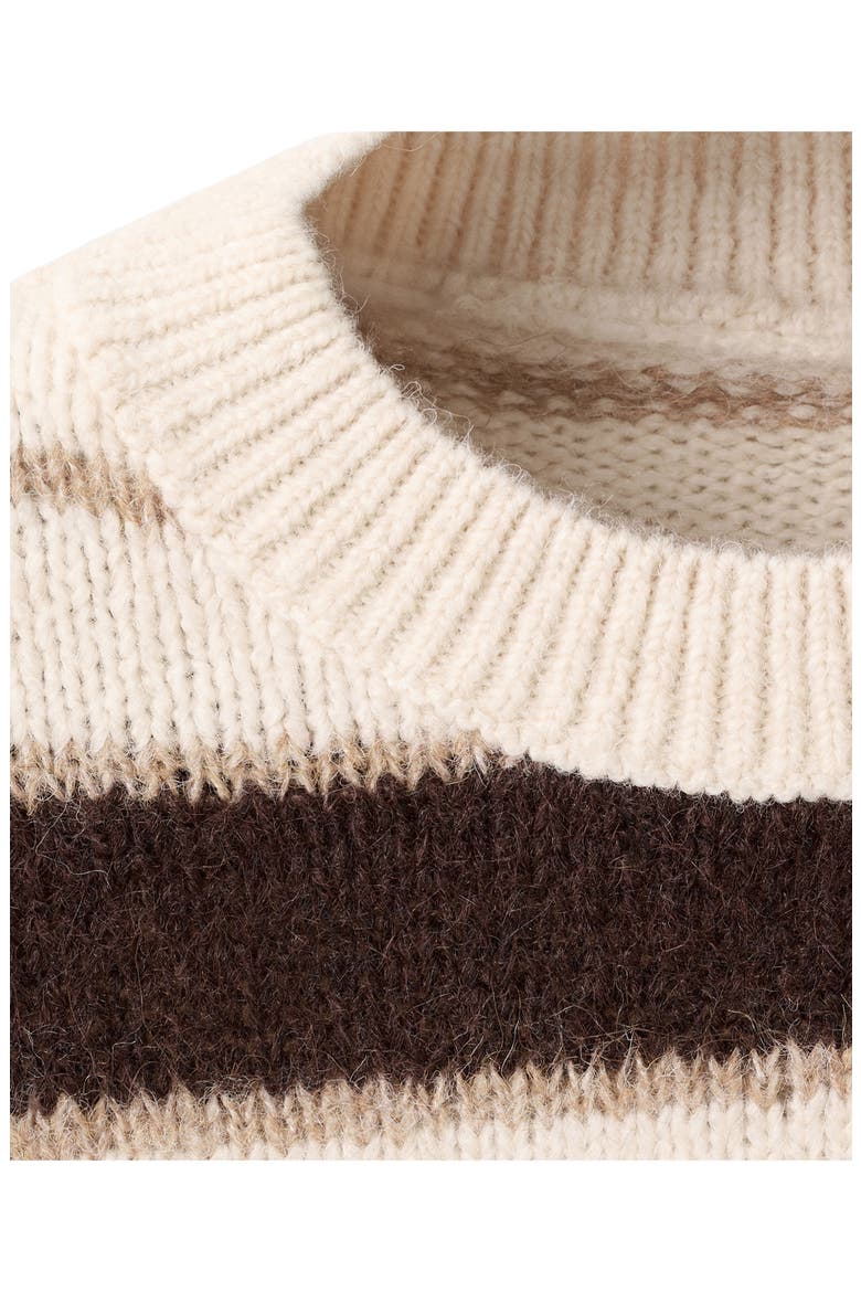 Nuevayol Stripe Sweater, Alternate, color, ECRU