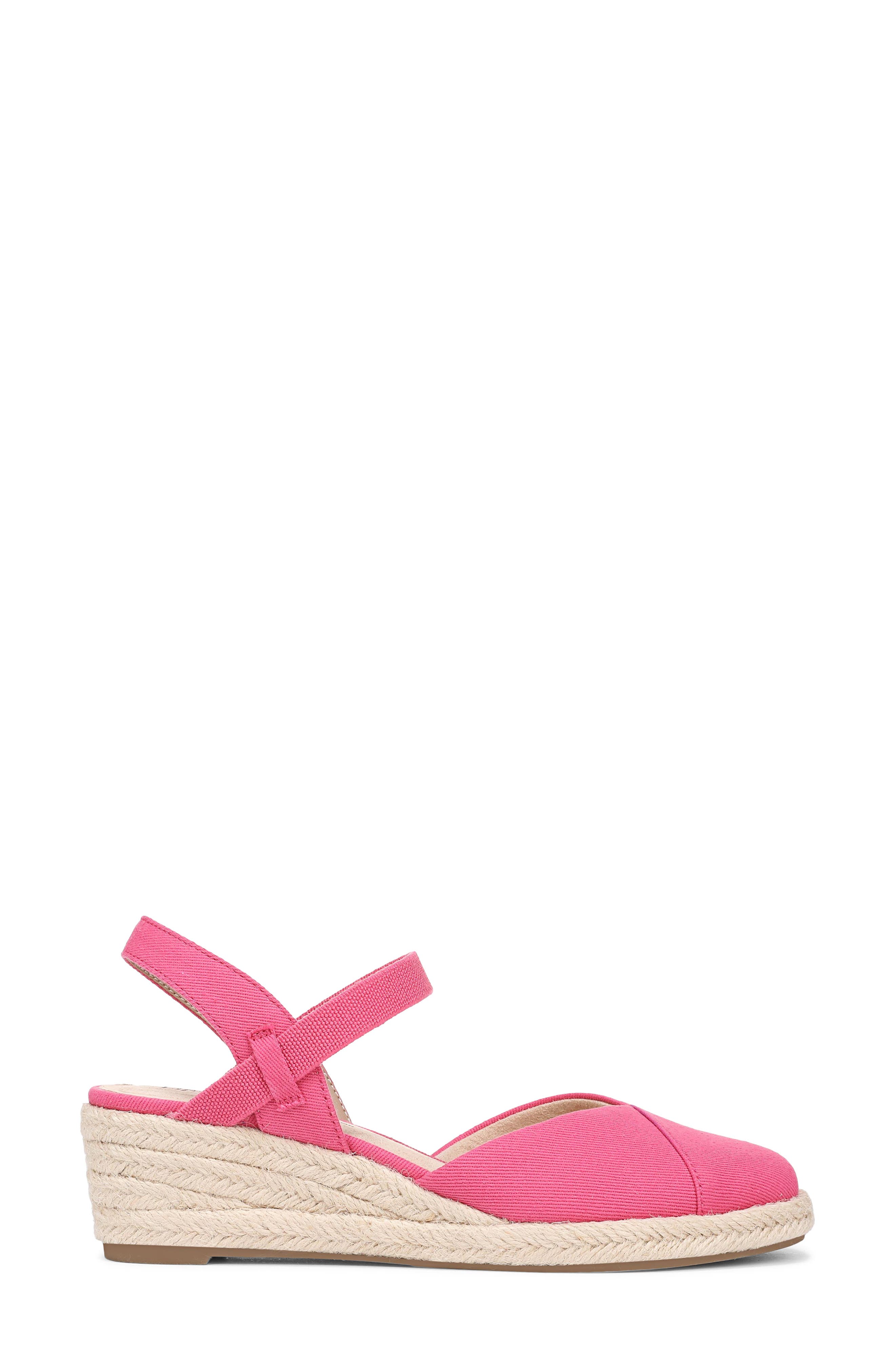 Pilar Slingback Espadrille Platform Wedge Sandal, Alternate, color, FRENCH PINK