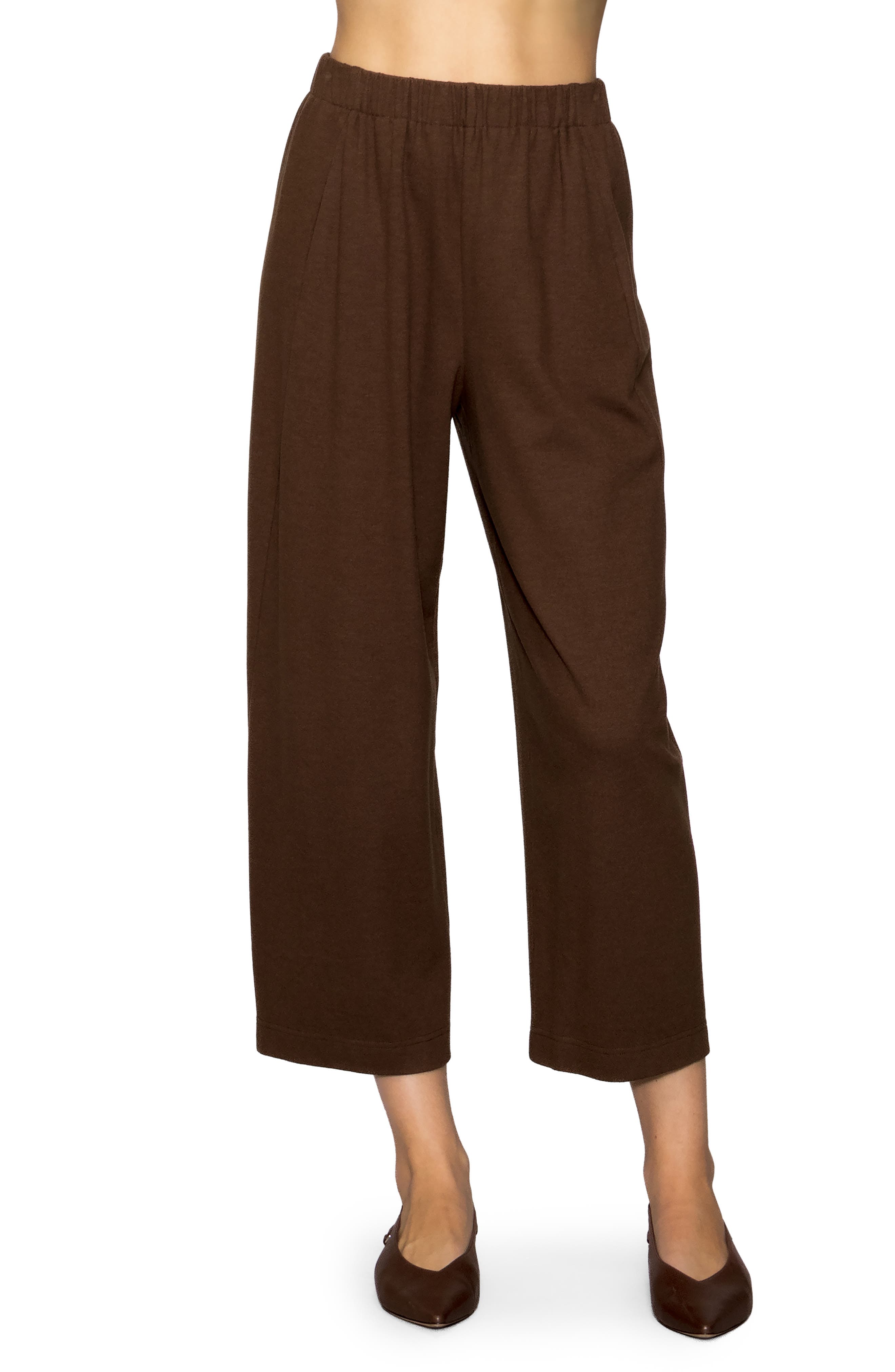 Brushed Crop Pants - image 3