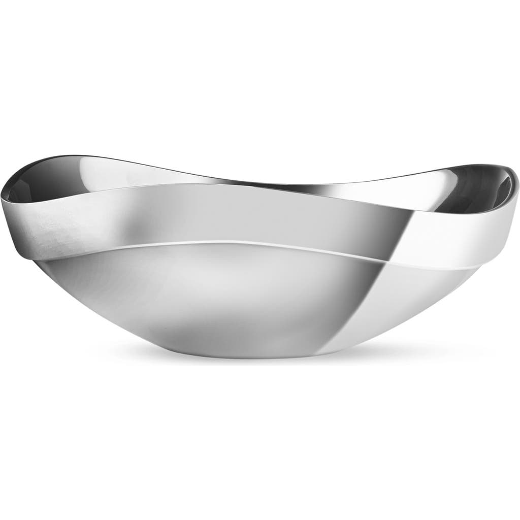 Nambe Billow Large Bowl In Silver