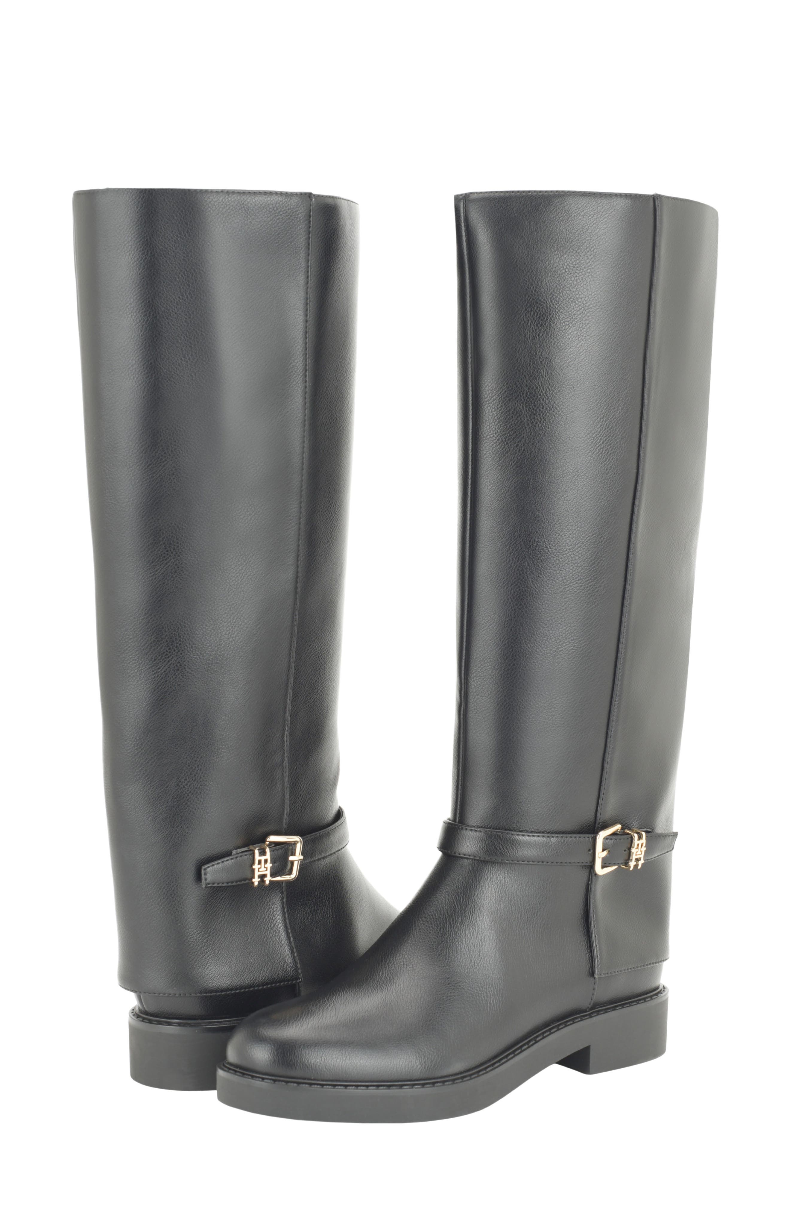 Missia Knee High Boot, Alternate, color, BLACK