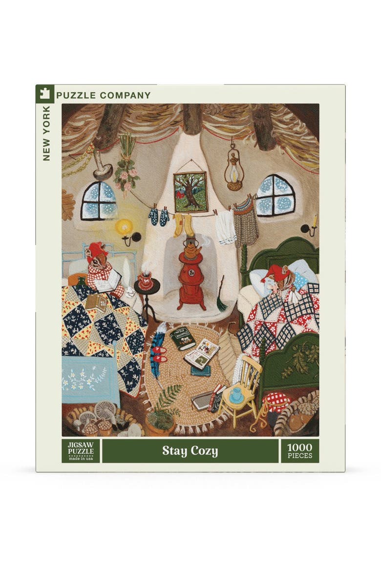 Stay Cozy 1000 Piece Puzzle, Main, color, No Color