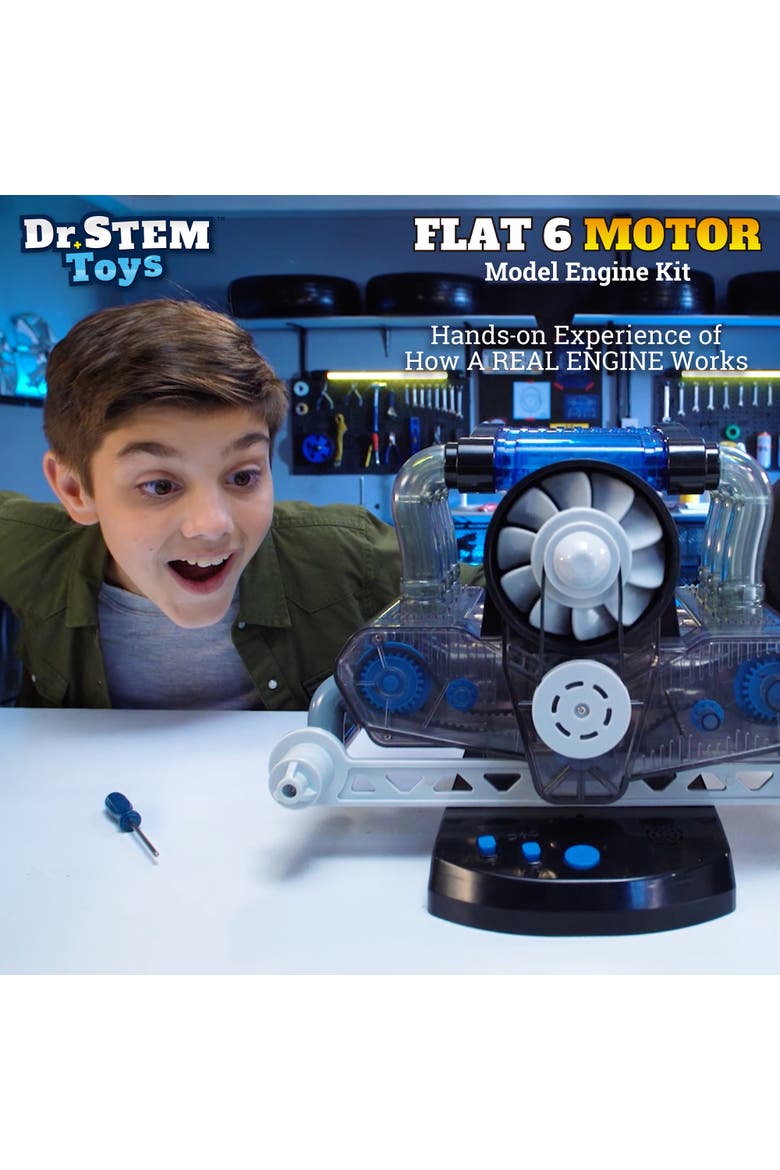 Flat 6 Motor Kit, 320pc, Alternate, color, Multicolored