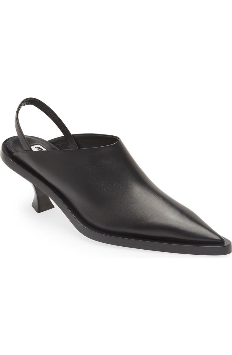 Jil Sander Pointed Toe Slingback Pump, Main, color,