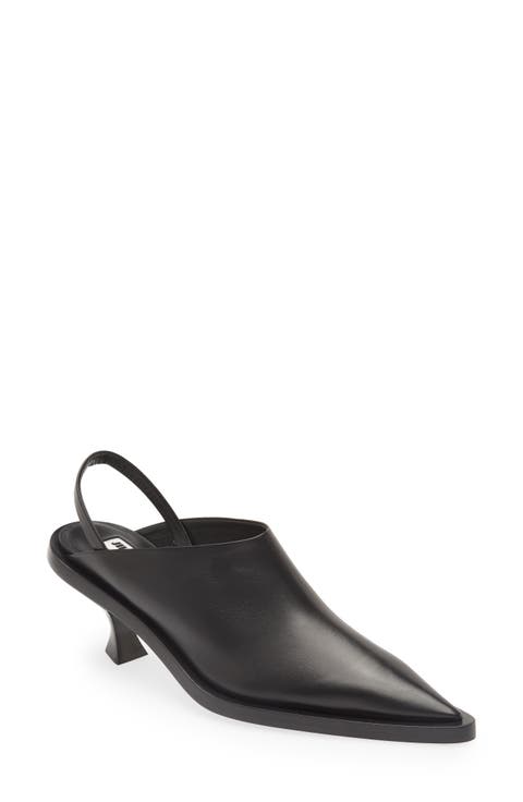 Pointed Toe Slingback Pump