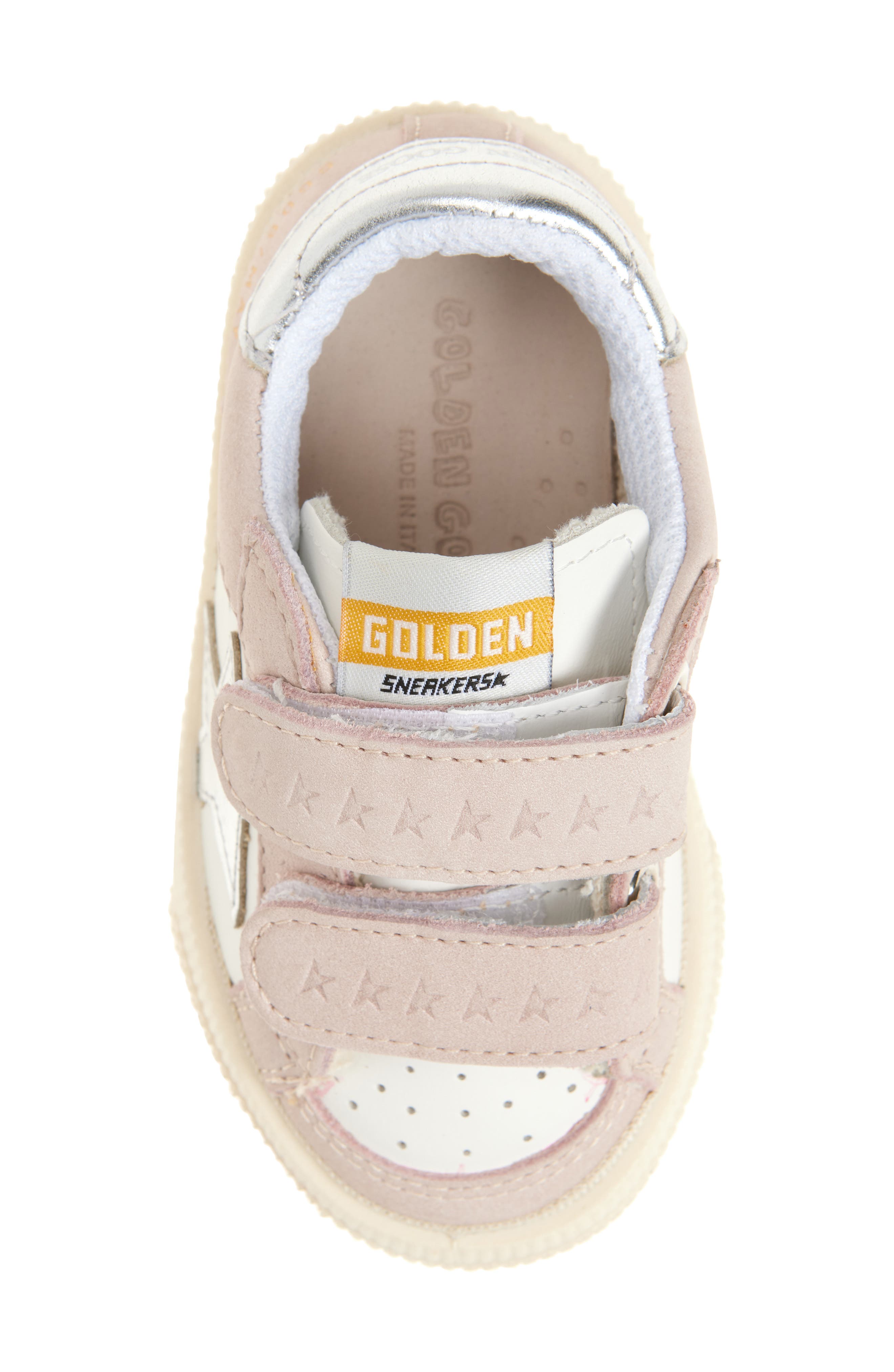 Golden Goose Kids' May School Glitter Sneaker, Alternate, color, 