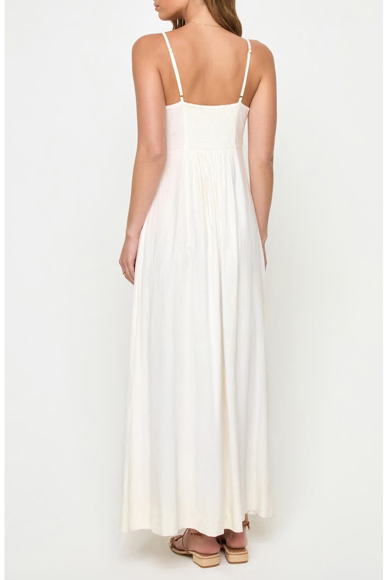Mabel Cover-Up Maxi Dress, Alternate, color, CREAM