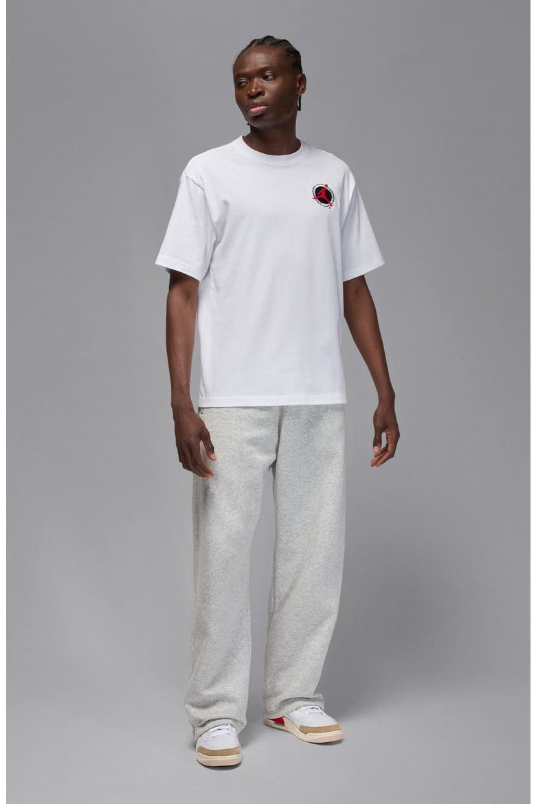 MJ Flight Club Short Sleeve T-Shirt, Alternate, color, 100 WHITE