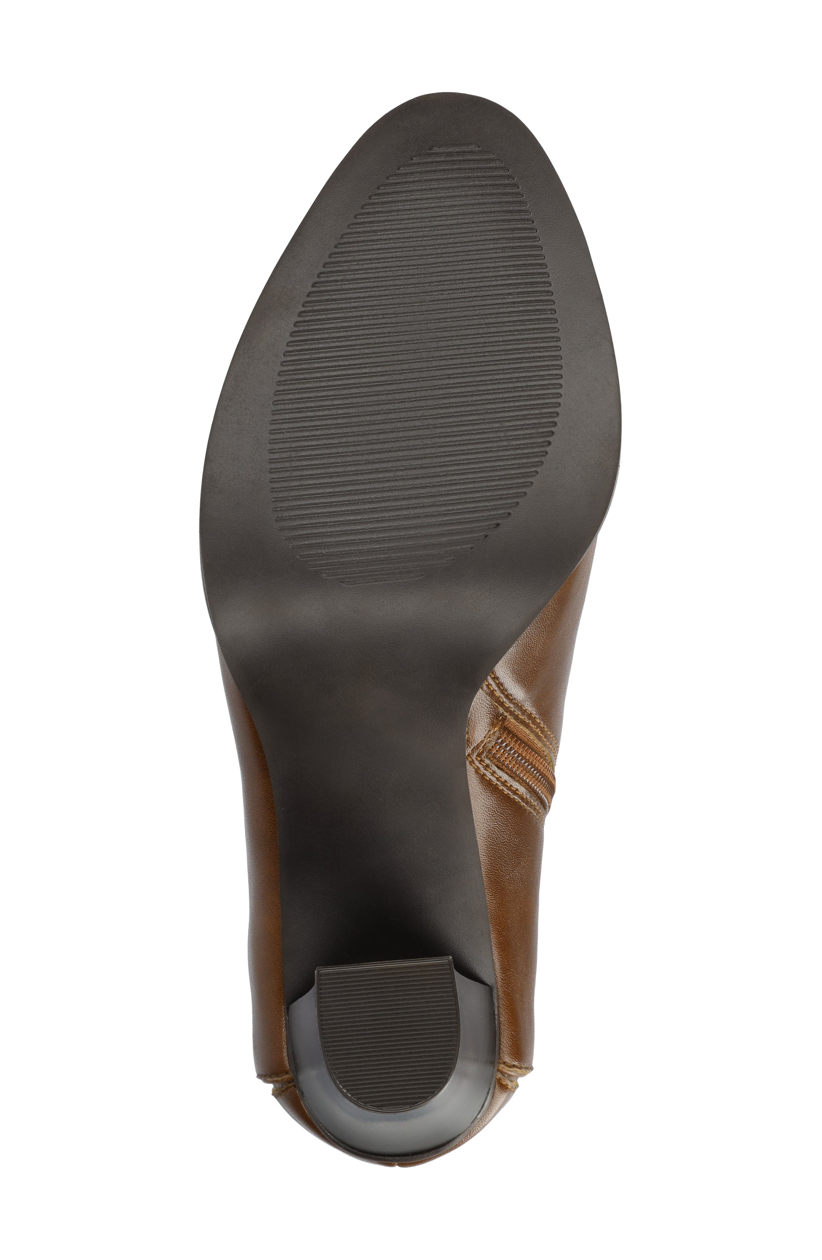 Freyja Bootie, Alternate, color, COGNAC SMOOTH