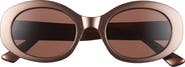 DIFF Delaney 52mm Oval Sunglasses