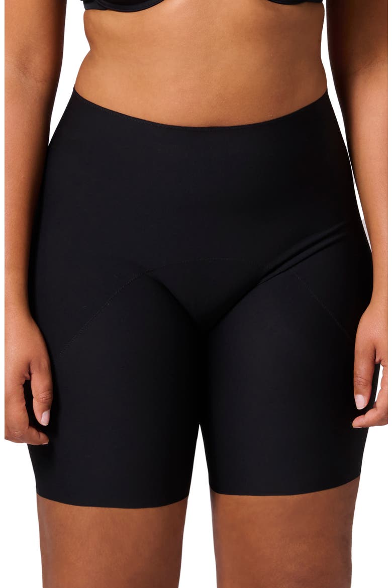 Story Uplifting Shaper Shorts, Main, color, BLACK