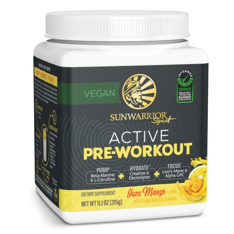 Active Pre-Workout Powder Tub, 315gm