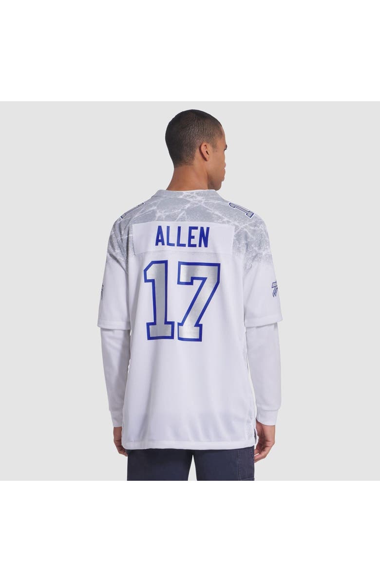 Nike Men's Nike Josh Allen White Buffalo Bills 2025 Rivalries Collection Game Jersey, Alternate, color,