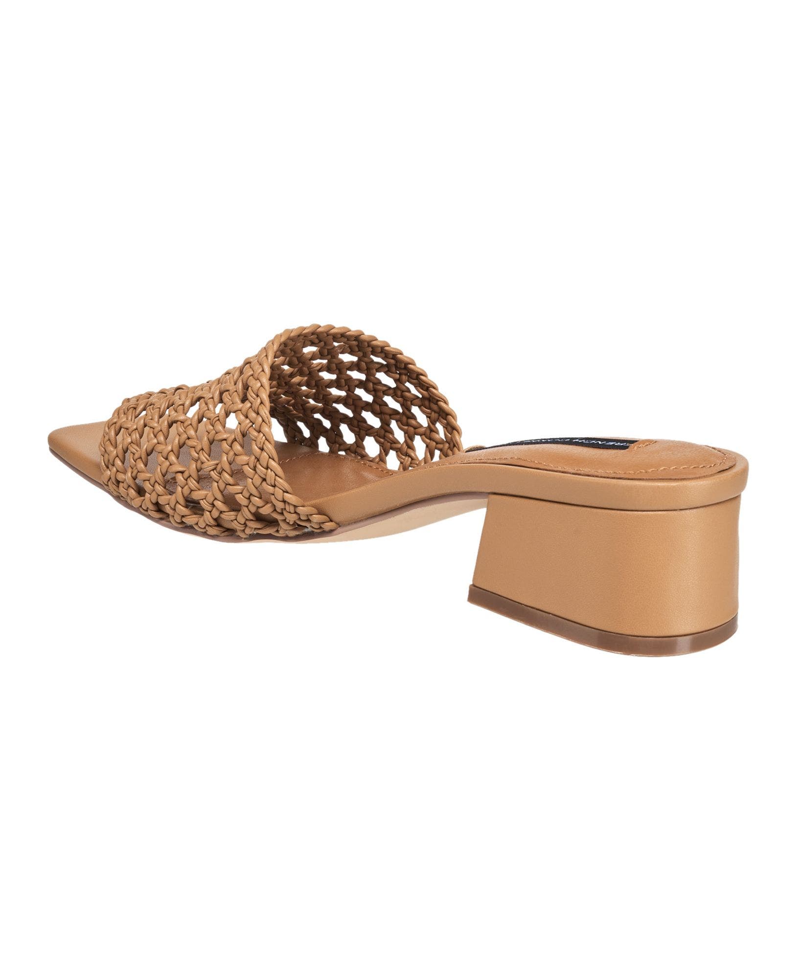 Waves Woven Mule, Alternate, color, Tan