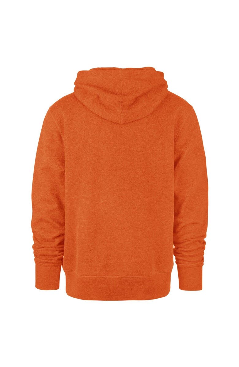 '47 Men's '47 Orange Phoenix Suns 2021/22 City Edition Wordmark Chest Pass Pullover Hoodie, Alternate, color, 
