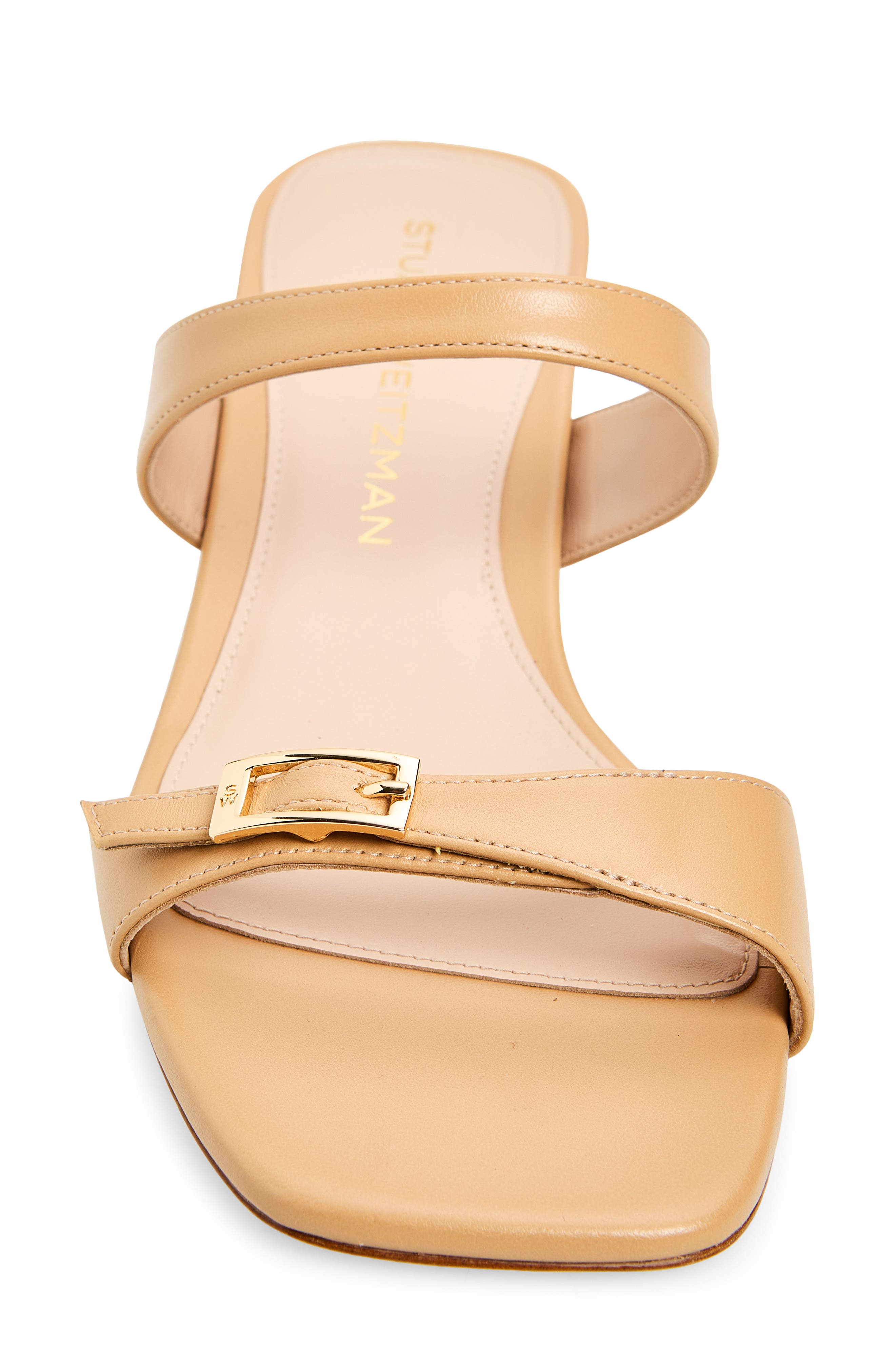 Baby Babette Slide Sandal, Alternate, color, ADOBE SMOOTH CALF
