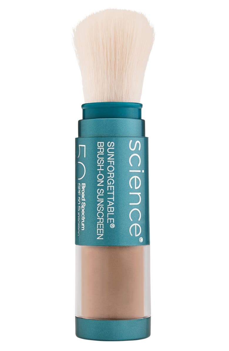 Colorescience <sup>®</sup> Sunforgettable<sup>®</sup> Total Protection Brush-On Sunscreen SPF 50, Main, color, Deep