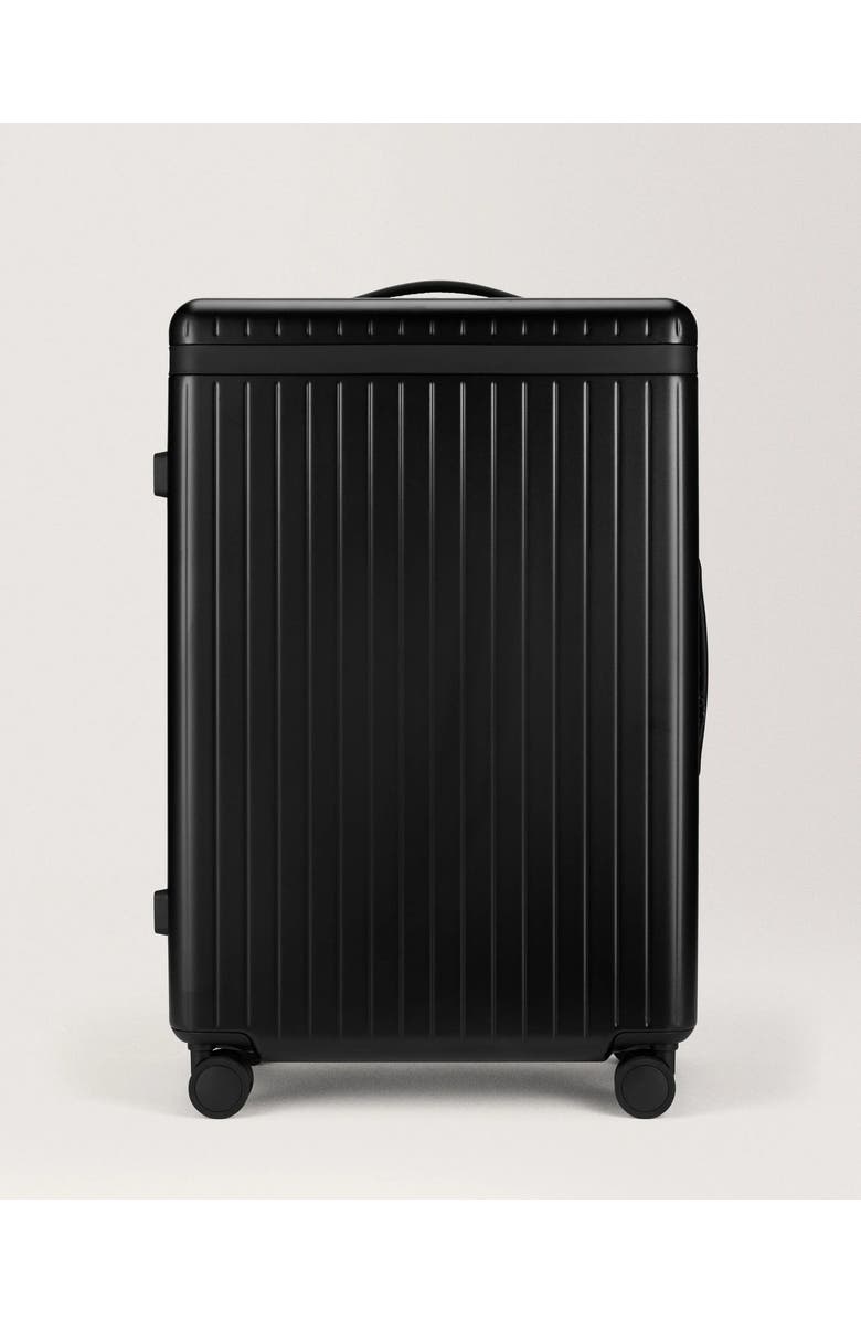 Carl Friedrik The Large Check-in Suitcase, Main, color, Black / Black