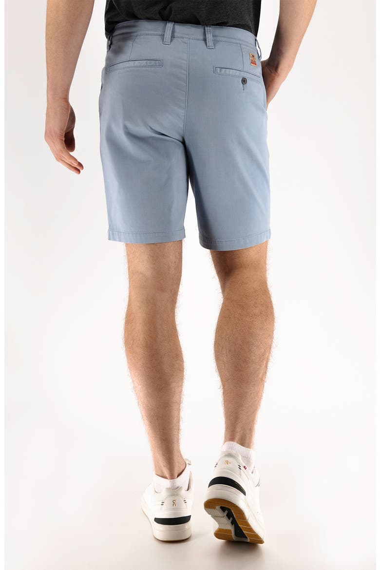 9-Inch Performance Stretch Chino Shorts, Alternate, color, DUSTLY BLUE