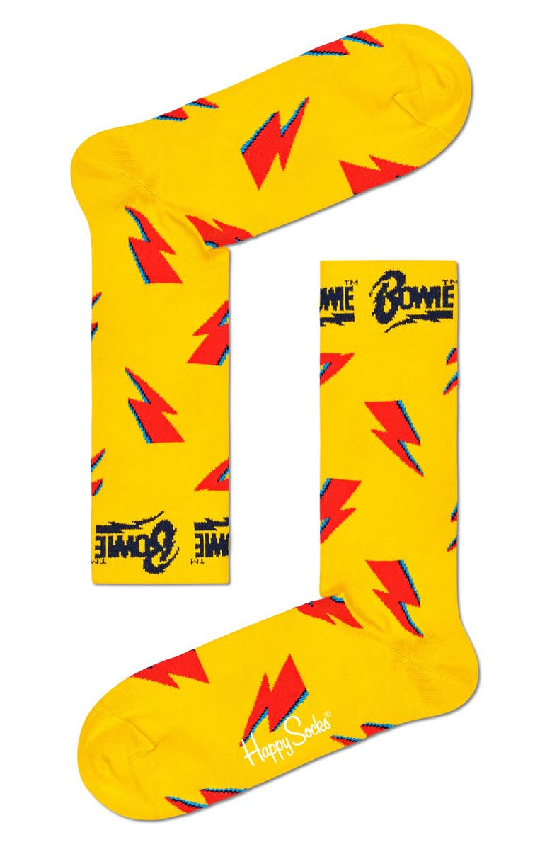 Happy Socks 6-Pack David Bowie Socks, Alternate, color, 