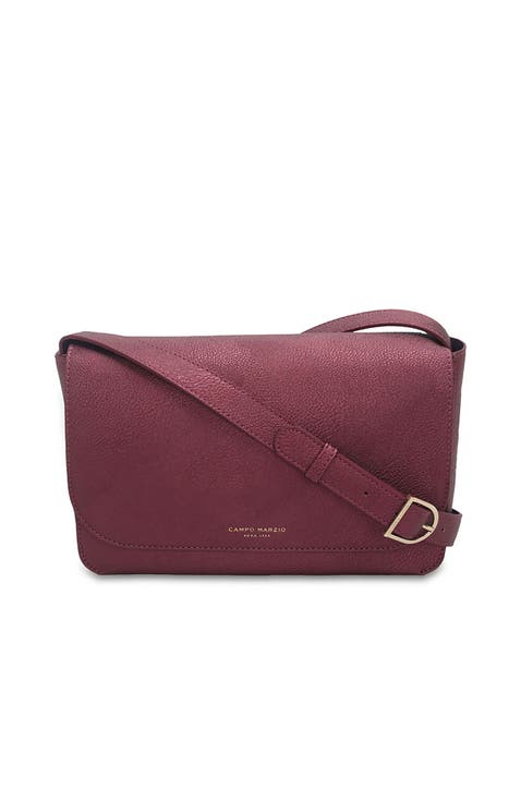 Cara Crossbody Flap Bag With Magnetic Buttons