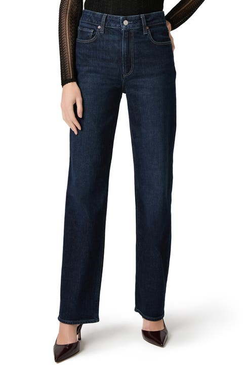 Stevie High Waist Straight Leg Jeans (Dwell)