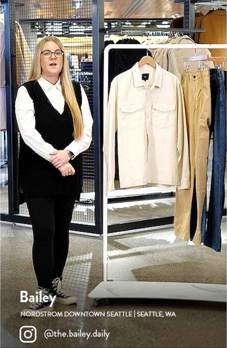 Kerouac Linen & Cotton Button-Up Shirt, sales video thumbnail