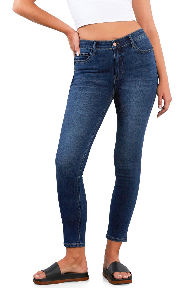 Brilliant Ankle Skinny Jeans, Main, color, HAMPTON