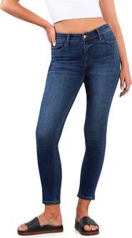 HINT OF BLU Brilliant Ankle Skinny Jeans